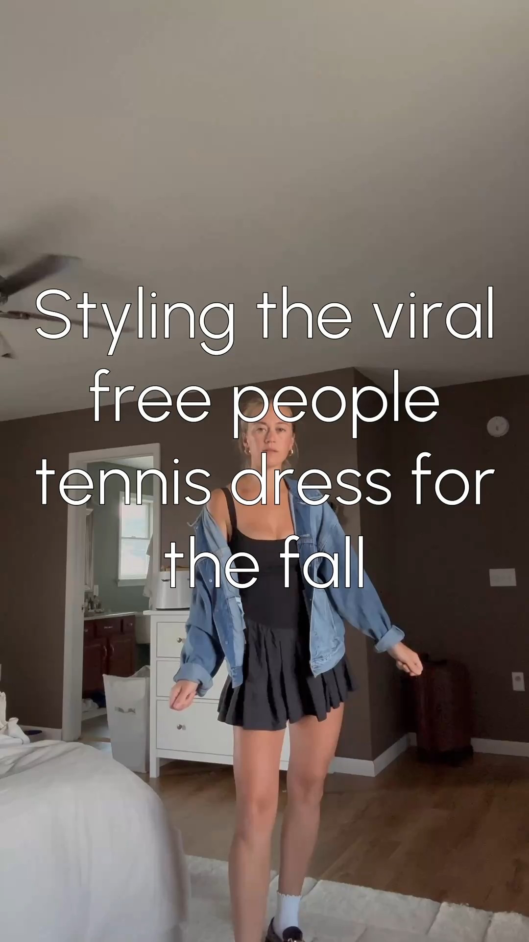 This free people tennis dress is so on trend right now!! It’s also a perfect transitional piece for summer to fall outfits! Linking a similar more affordable option as well! 

#LTKStyleTip #LTKSeasonal #LTKFallSale
