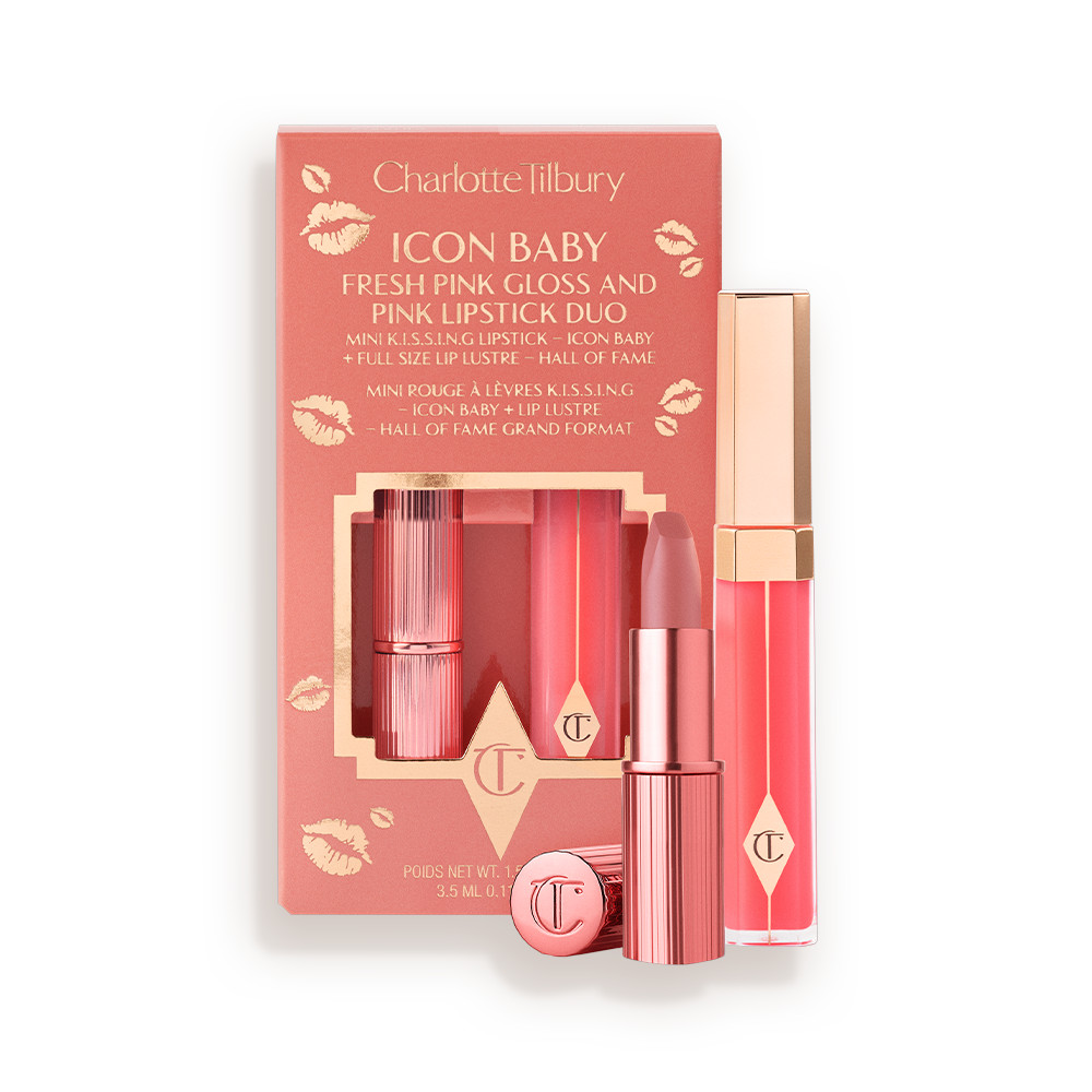 Lip Gloss & Mini Lipstick Duo In Icon Baby | Charlotte Tilbury | Charlotte Tilbury (US)