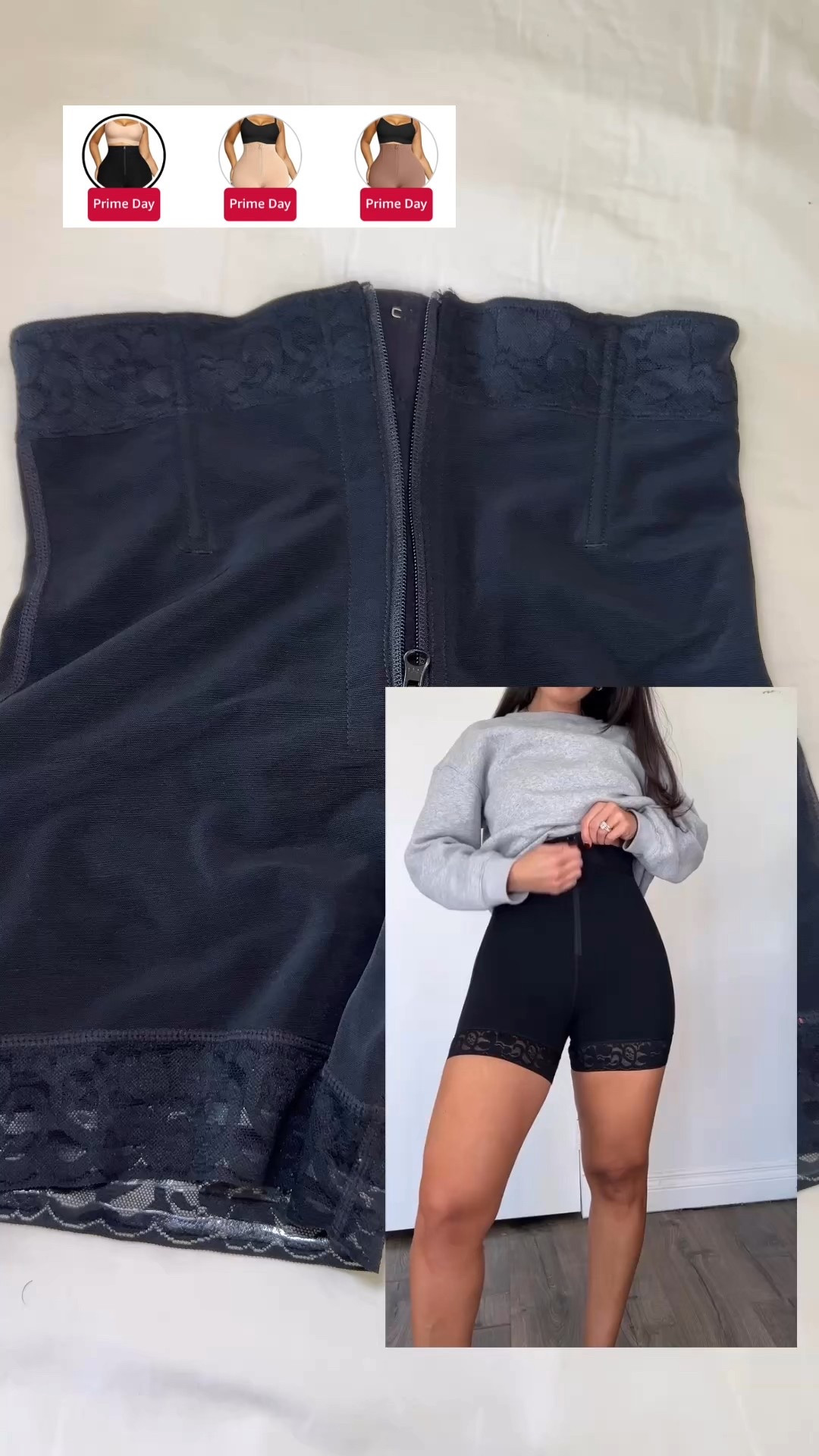 Prime day deal shapewear 

#LTKStyleTip #LTKSaleAlert #LTKFindsUnder50