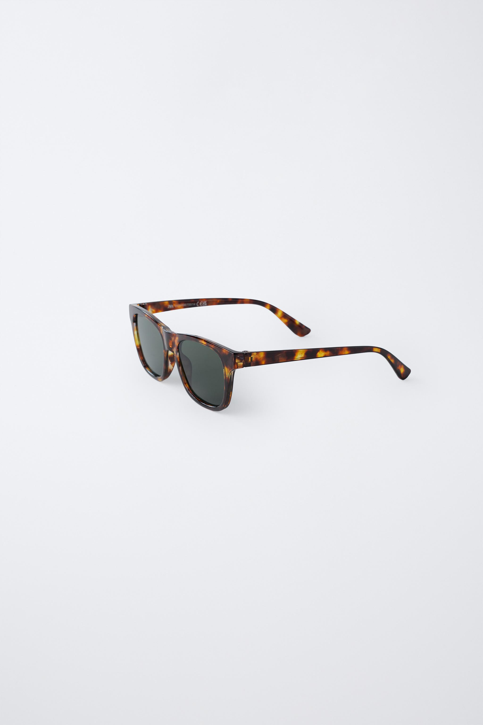 RECTANGULAR PLASTIC FRAME SUNGLASSES | Zara US
