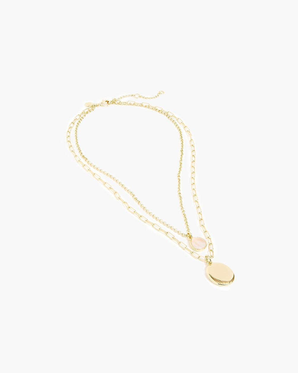 Mother-of-pearl layering necklace | J.Crew Factory