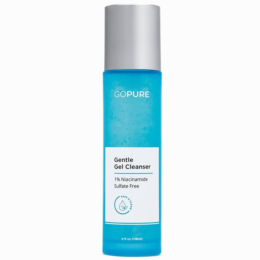 goPure Gentle Gel Cleanser - Visibly Brightens the Look of Skin, Gently Cleanses and Clarifies th... | Amazon (US)