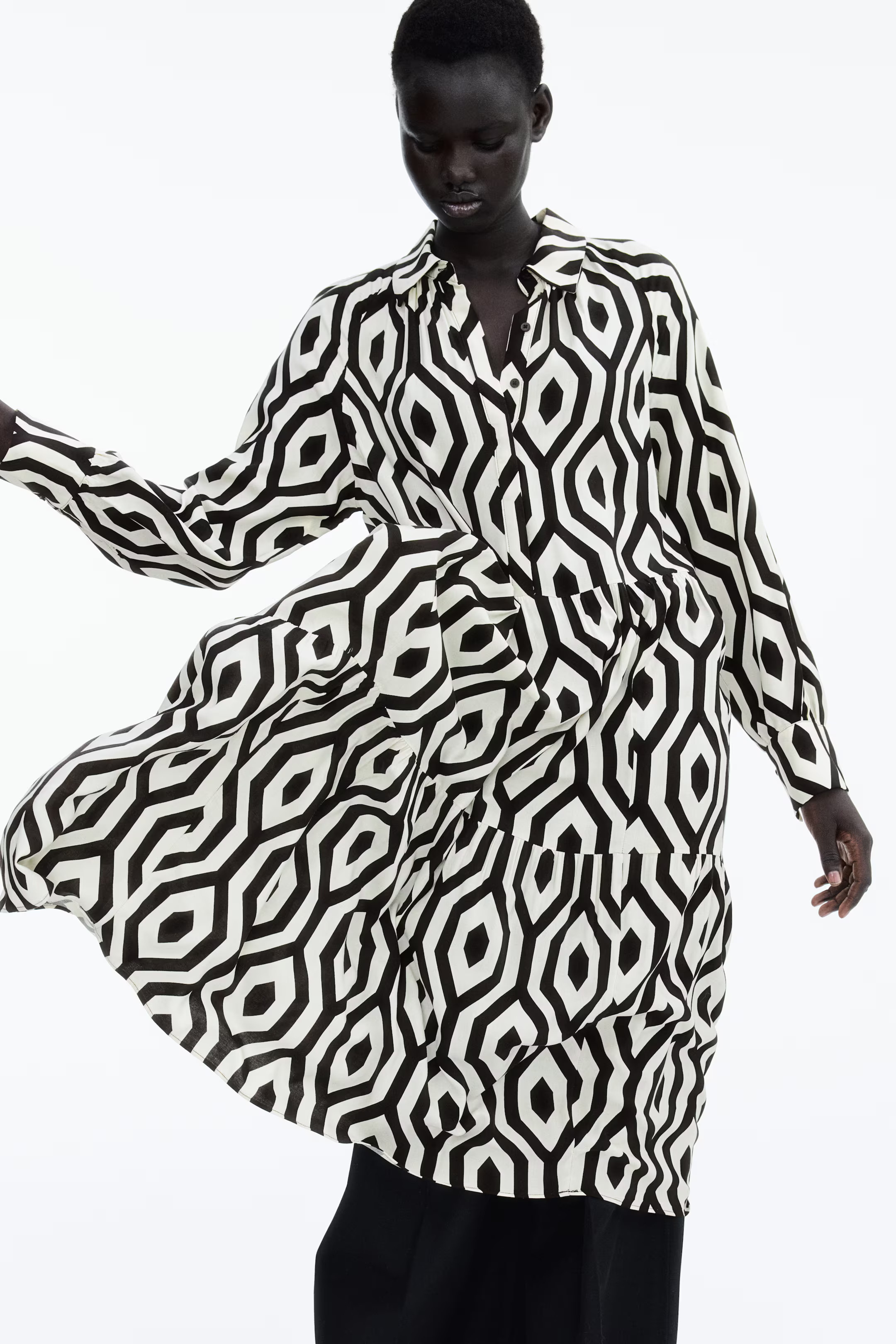 Viscose shirt dress | H&M (US + CA)