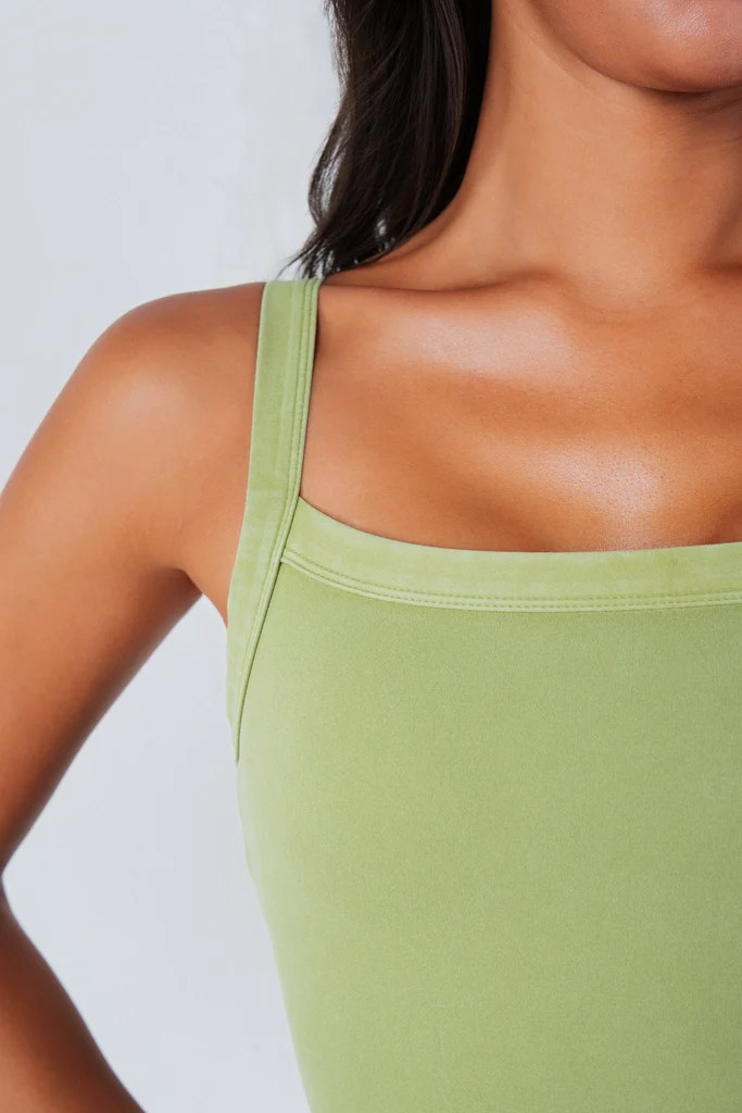 Cloud II\u2122 Square Tank - Palm Leaf Washed | Vitality