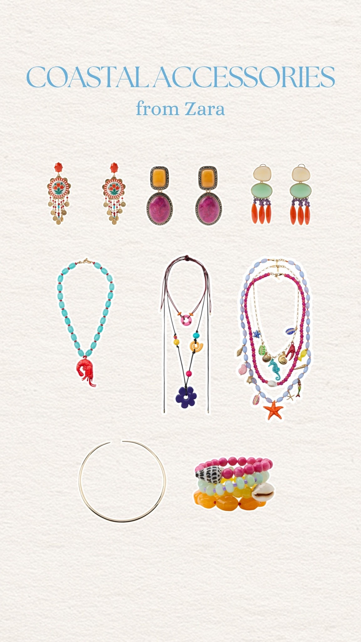 Coastal Accessories from Zara 💖🦐✨🐚

#LTKFestival #LTKTravel #LTKootd
