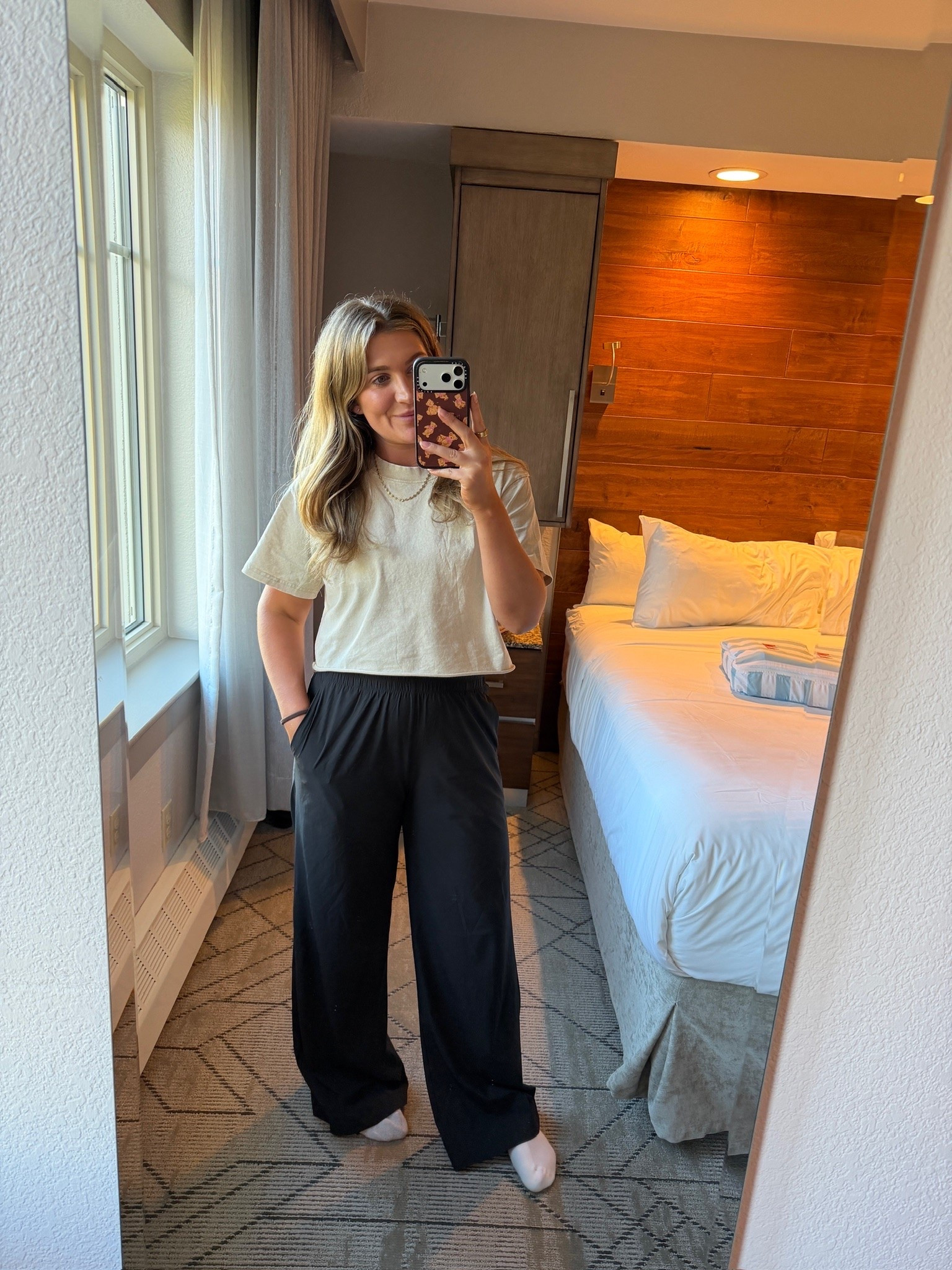 The ultimate comfy travel outfit ✈️ these Zella pants from Nordstrom are SO good paired with an Amazon tee for an easy, put-together look!

zella pants, nordstrom finds, nordstrom fashion, travel outfit, airport outfit, amazon fashion, amazon tee, casual mom style, comfy travel outfit, athleisure outfit

#LTKootd #LTKgrwm #LTKTravel