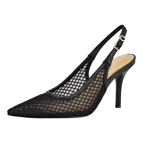 Guess Women's Pandy Pump, Black Mesh 001, 6.5 | Amazon (US)