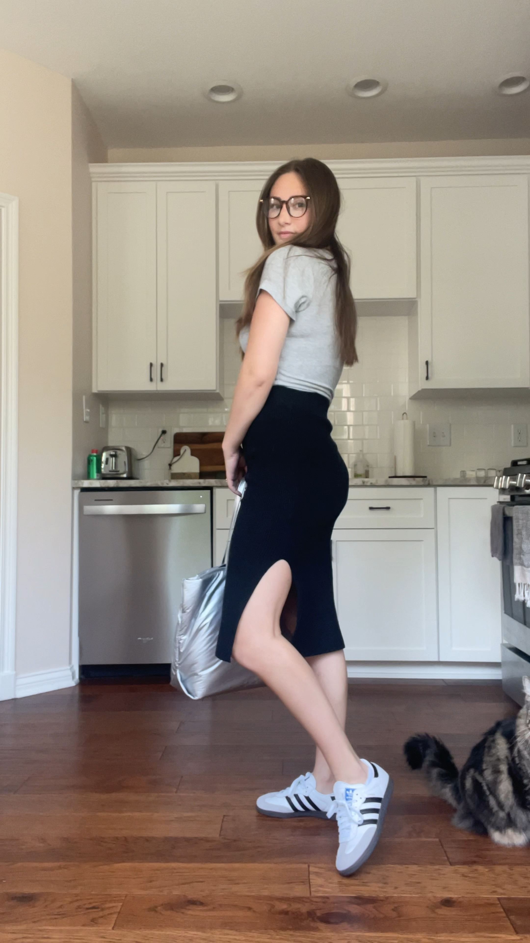 midi skirt & sneaker combo >>> 

#LTKSeasonal #LTKshoecrush #LTKFind