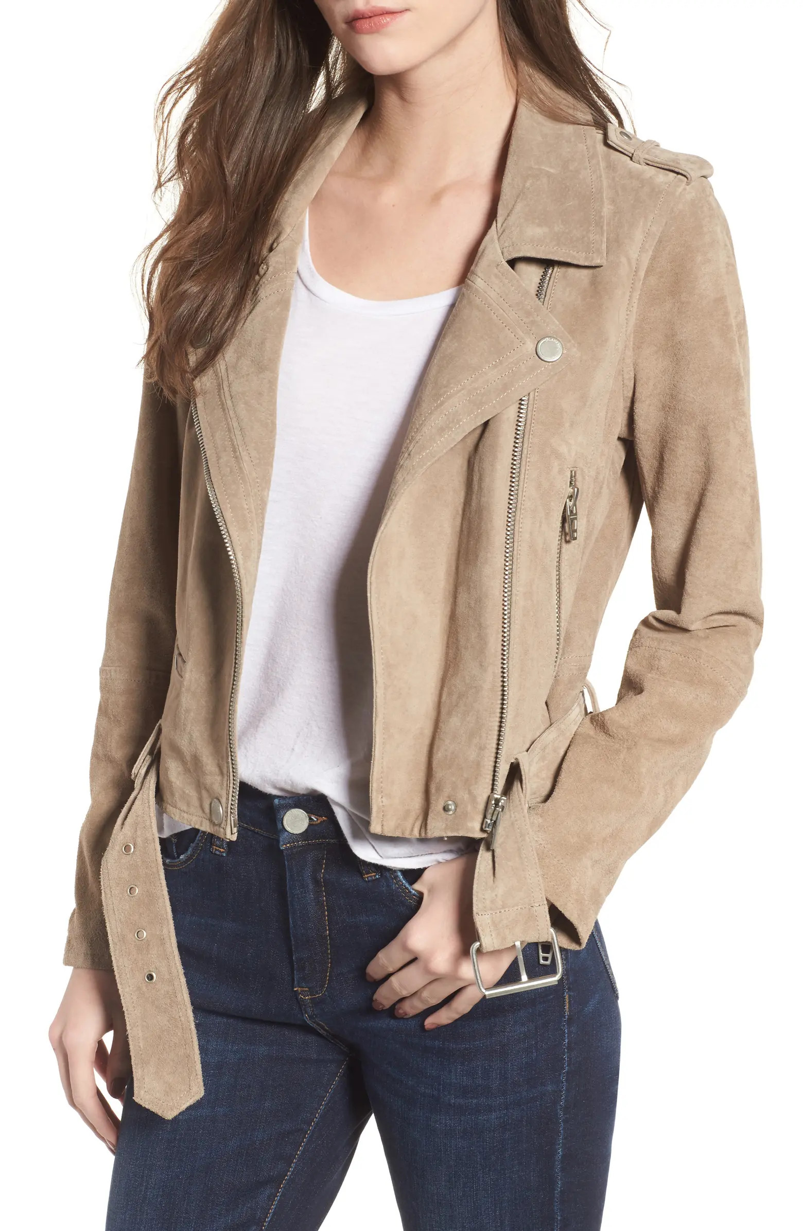 Suede Moto Jacket | Nordstrom