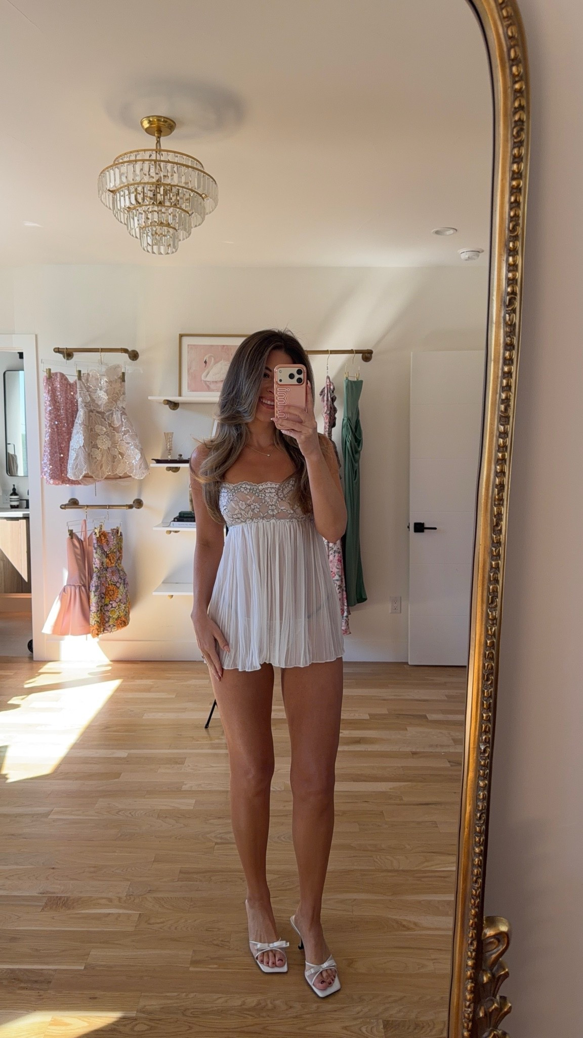 white babydoll lace-bodice with a pleated skirt new victoria secret lingerie 🤍

wearing smalls & mediums on bottoms

lingerie, matching sets, underwear, bra, panties, nighty, pjs, Victoria’s Secret, intimates, babydoll, robe

#LTKselfcare #LTKgrwm #LTKootd
