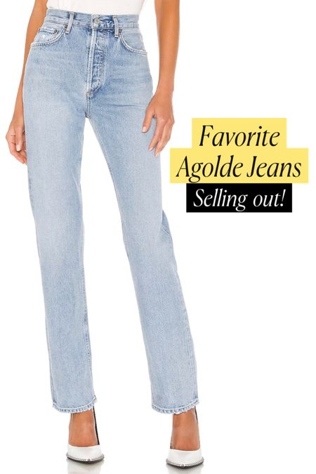 My favorite Agolde Jeans
Sizes are selling out!
Spring Outfit Essential 

#LTKU #LTKstyletip #LTKSeasonal