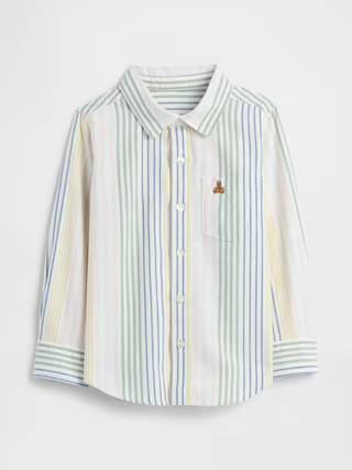 babyGap Stripe Oxford Shirt | Gap Factory