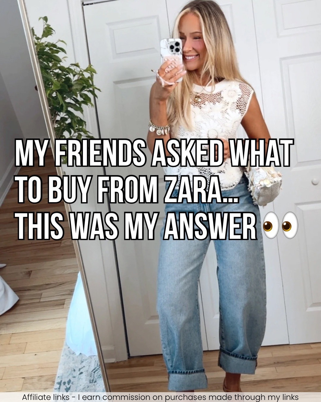 Affiliate links - I earn commission on purchases made through my links | Zara spring fashion I’m telling my best friends about!👀👀