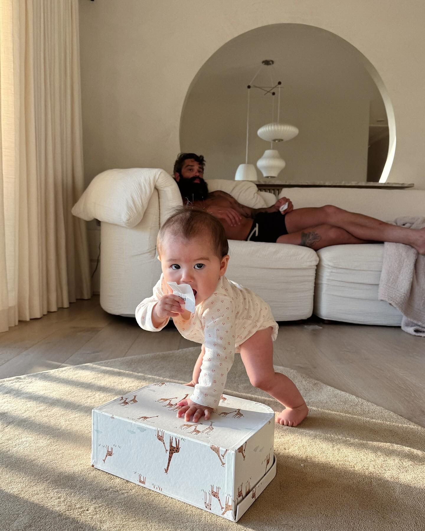 Miss danger finder Opie👀 We can’t look away these days!!

#7monthold #babygirl #mischievous

#LTKBaby #LTKKids #LTKFamily