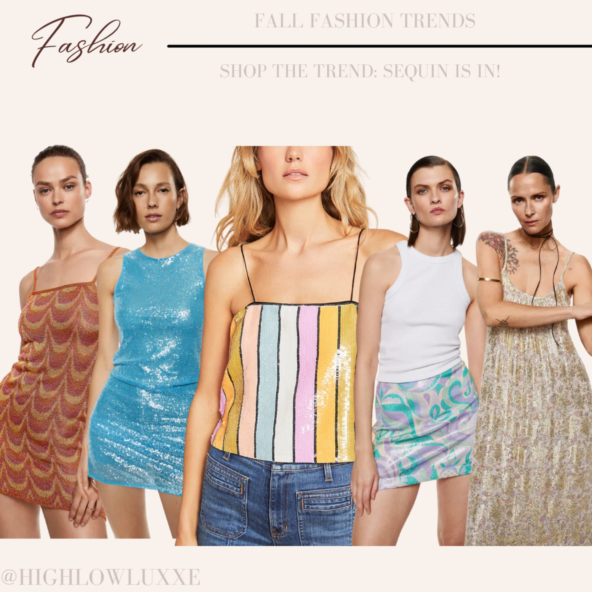 Fall fashion trends: sequin & crystals are  “in”! Shop pieces below! 

#LTKSeasonal #LTKstyletip #LTKfit