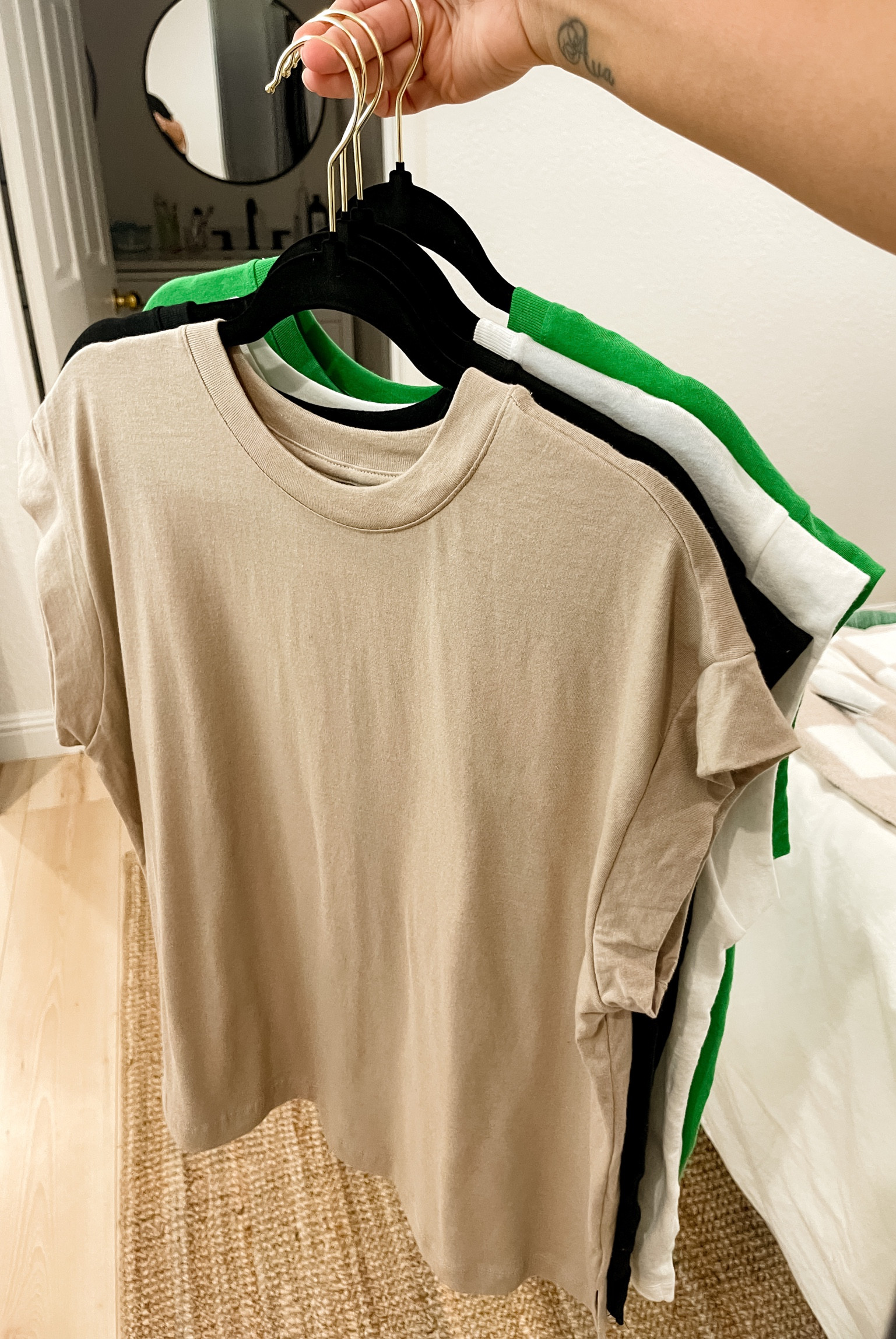 $10 target tee is on sale! And it’s so good I had to get it in a few colors! 

#LTKFind #LTKSale #LTKunder50