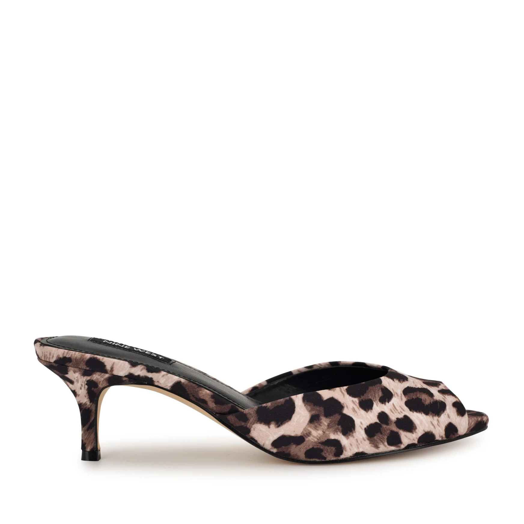 Women's Luvlie Heeled Slide Sandals - Leopard | Nine West | Nine West (US)