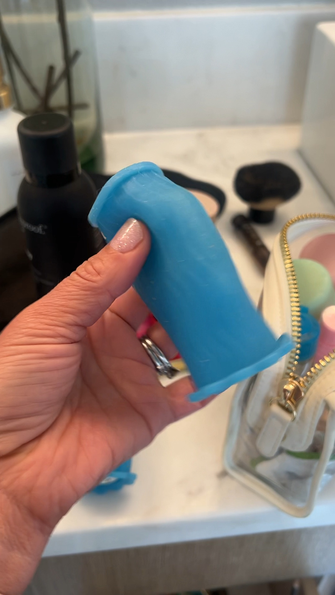 Some of my favorite products for traveling including these awesome toiletry toppers. I can’t believe I didn’t know about these for so long. And my go to refillable travel bottle toiletry set 

#LTKfindsunder50 #LTKover40 #LTKtravel