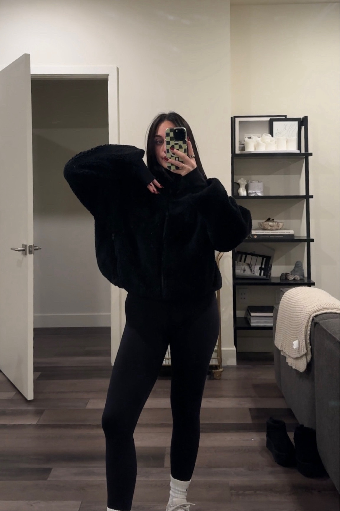 Cozy cold weather outfit - wearing L jacket

#LTKstyletip #LTKSeasonal