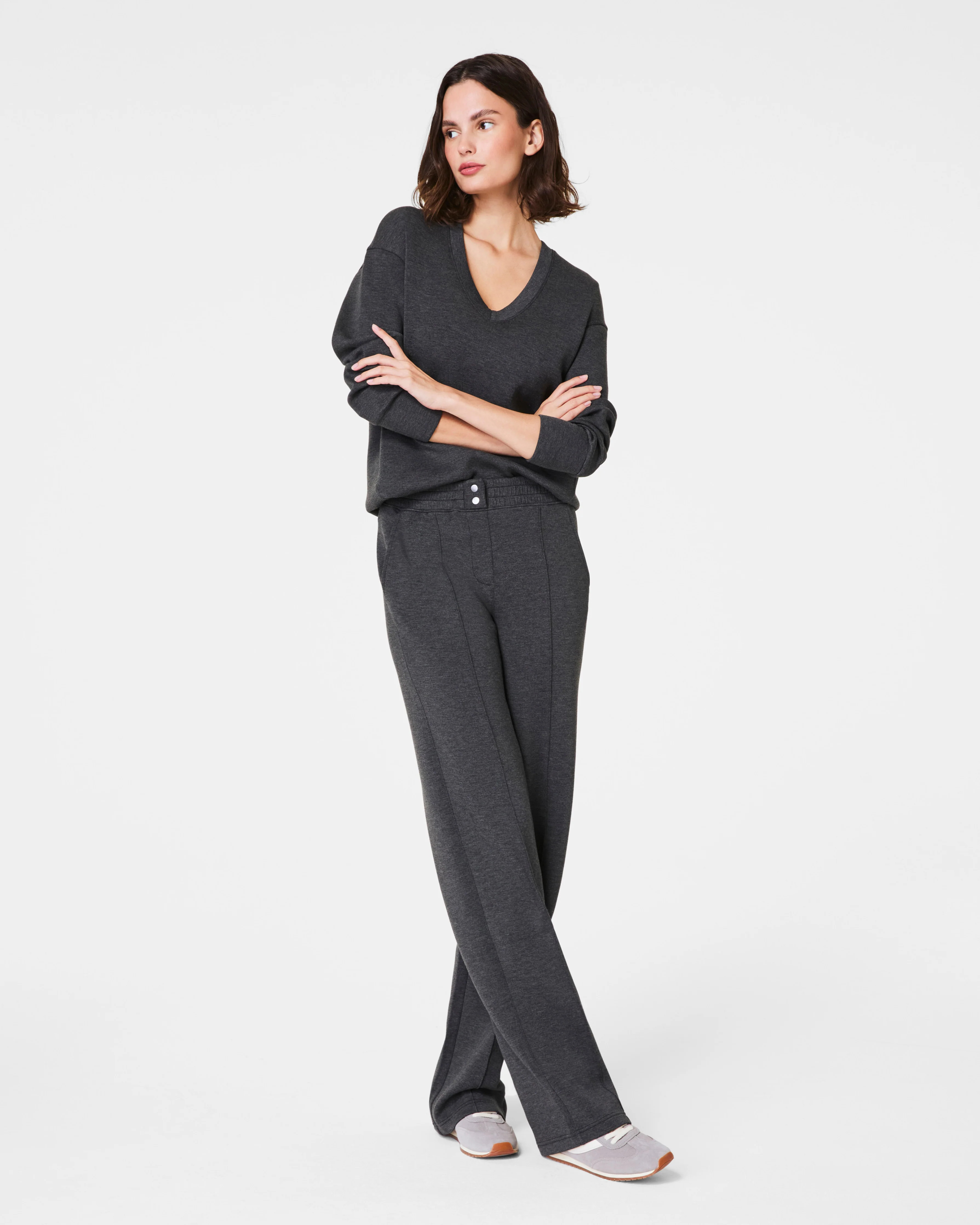 AirEssentials Brushed Straight Leg Pant | SPANX | Spanx