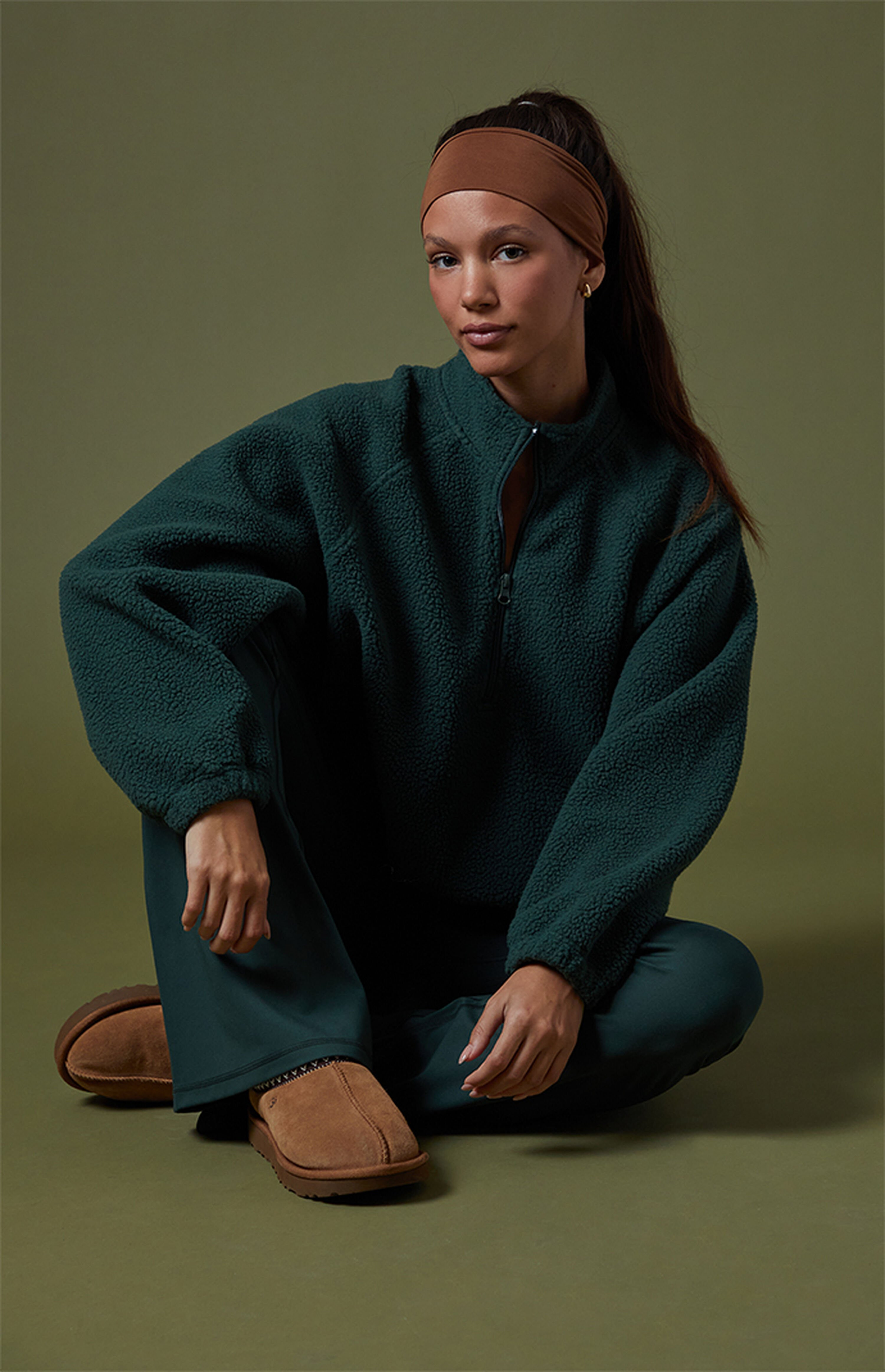 PAC 1980 Active Ski Fleece Benson Half Zip Sweatshirt | PacSun