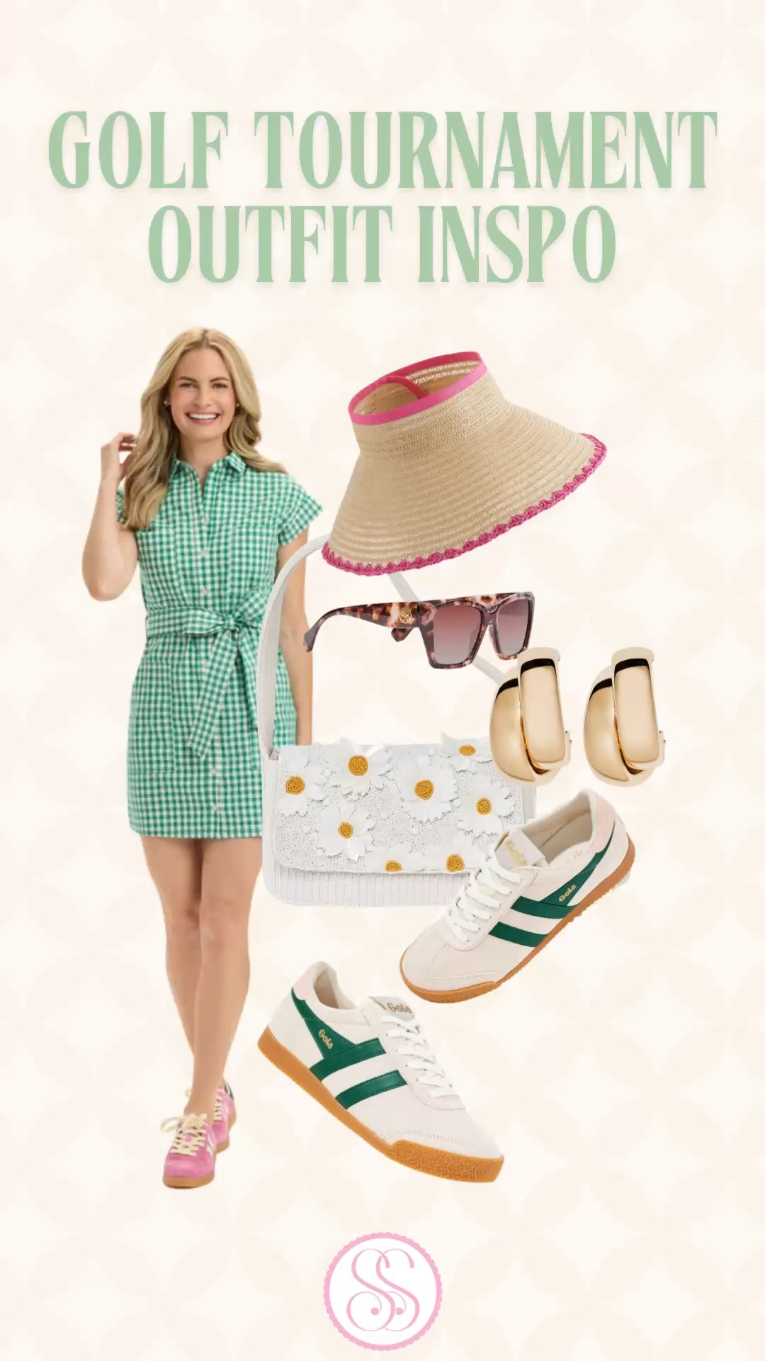 Masters Outfit Idea | Golf Tournament Mini Dress | Preppy Gingham Dress | Country Club Style | What to Wear to the Masters | Spring Cotton Dress

This is peak preppy spectator energy.
Green gingham. Waist tie detail. Classic shirt dress silhouette. Polished but playful.

If you love:
Masters style outfits
preppy country club fashion
gingham spring dresses
golf tournament mini dresses
Augusta outfit ideas
classic Southern style

This one stands out.

The gingham reads intentional. The tie waist flatters. The length keeps it youthful but polished. It’s lightweight enough for full tournament days.

It’s:
• Masters outfit
• Golf tournament look
• Brunch dress
• Vacation dress
• Spring daytime dress
• “She understood the assignment” energy

White sneakers keep it practical. Gold accessories elevate it.

Masters Outfit | Gingham Dress | Golf Tournament Style | Preppy Mini | Country Club Outfit | Spring Dress | Augusta Ready

#MastersOutfit #GolfTournamentStyle #GolfTournamentOutfit #TheMasters  #LTKFindsUnder50 #LTKFindsUnder100 #LTKSaleAlert #MastersStyle #PreppyStyle


#LTKSeasonal #LTKootd #LTKTravel