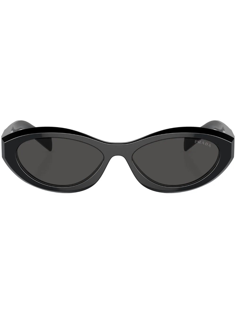 Prada Eyewear oval-frame Sunglasses  - Farfetch | Farfetch Global