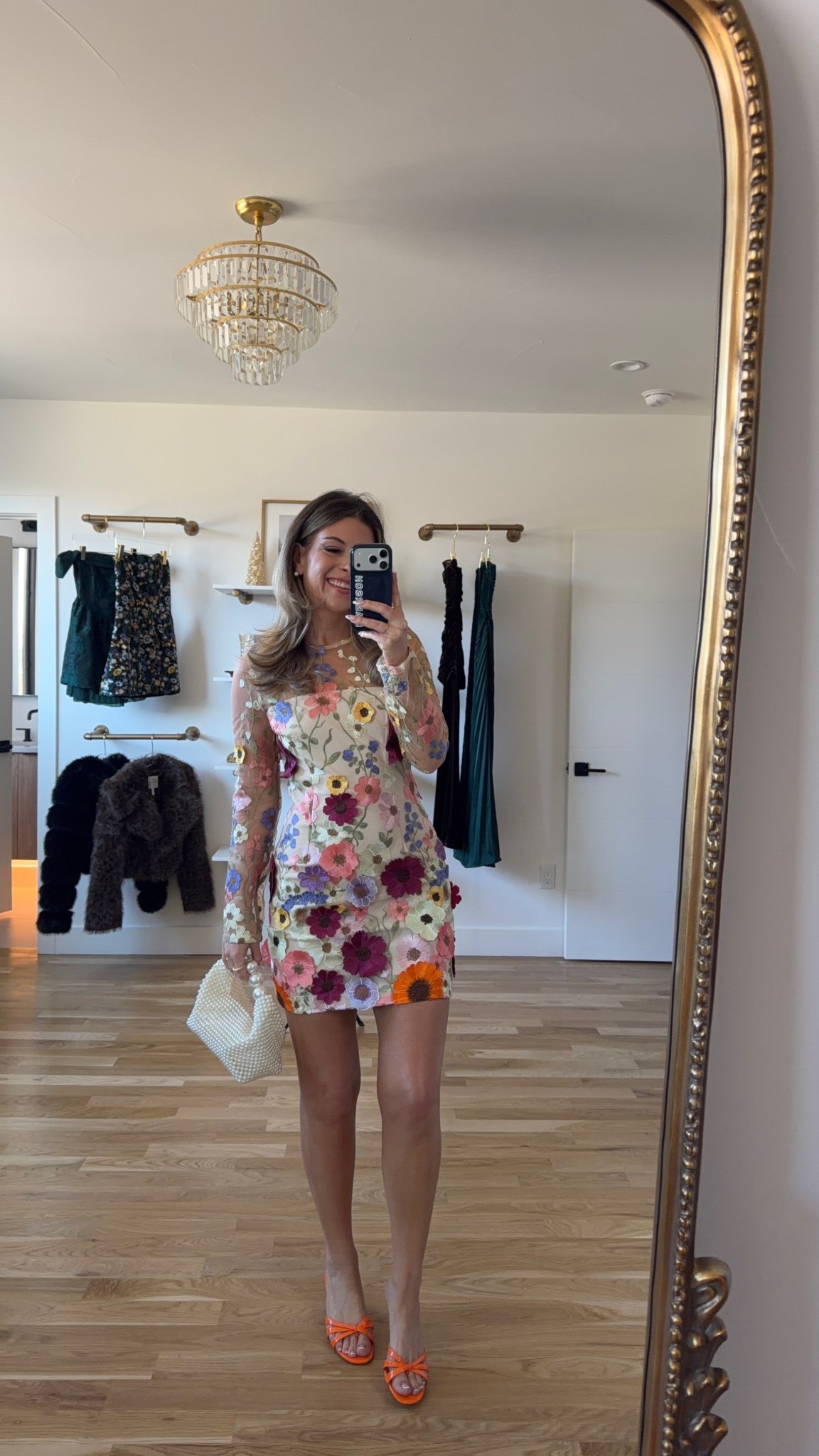 Vici new arrival mesh long sleeve floral mini wedding guest and holiday event dress. use my code below for 40% off!!

Vici code: emerson40

Wearing my usual smalls/2

Wedding guest
Holiday event
New years
Bachelorette
Formal event
Winter party
Special occasion
Floral
Sheer
Long sleeve
Cocktail dress

#LTKHoliday #LTKWedding #LTKFindsUnder100