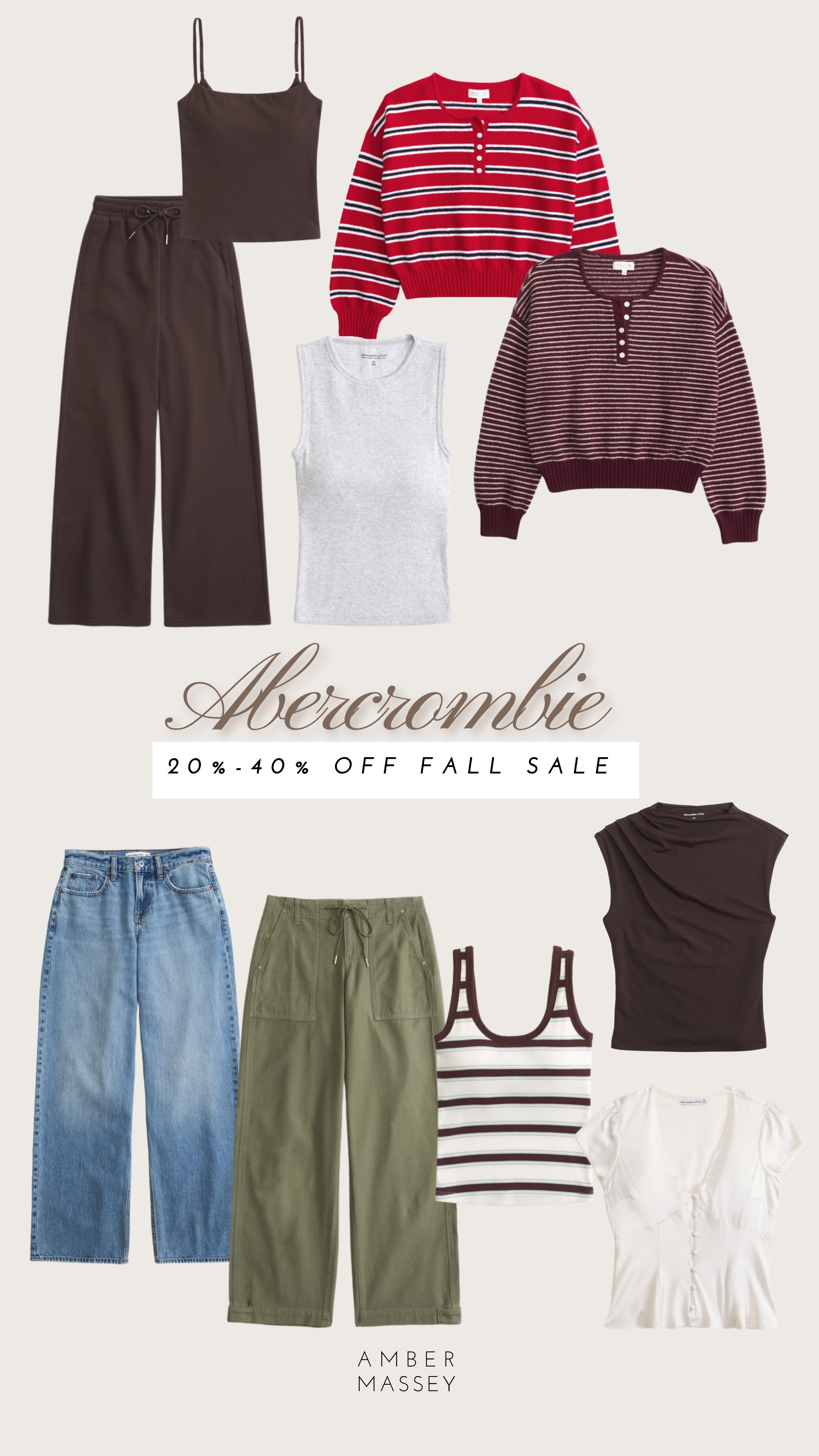 Abercrombie is having a fall sale with so many good pieces at a great price!

sweats, cargos, wideleg jeans 

 #LTKgrwm #LTKootd #LTKSaleAlert