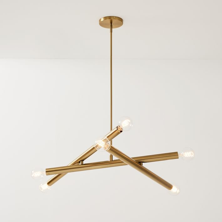 Trace Chandelier (30"–45") | West Elm (US)