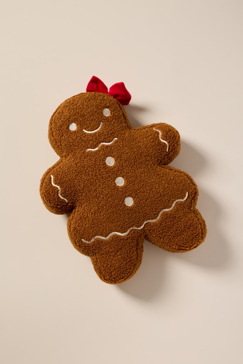 Gingerbread Lady Soft Pillow | Francesca's