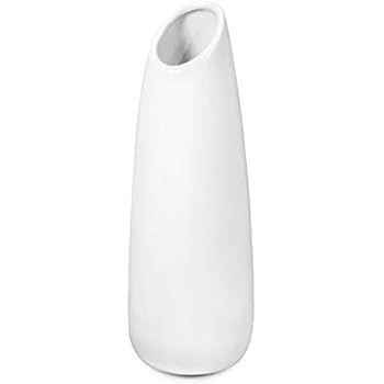 TAWCHES Ceramic Vase TN001B White | Amazon (US)