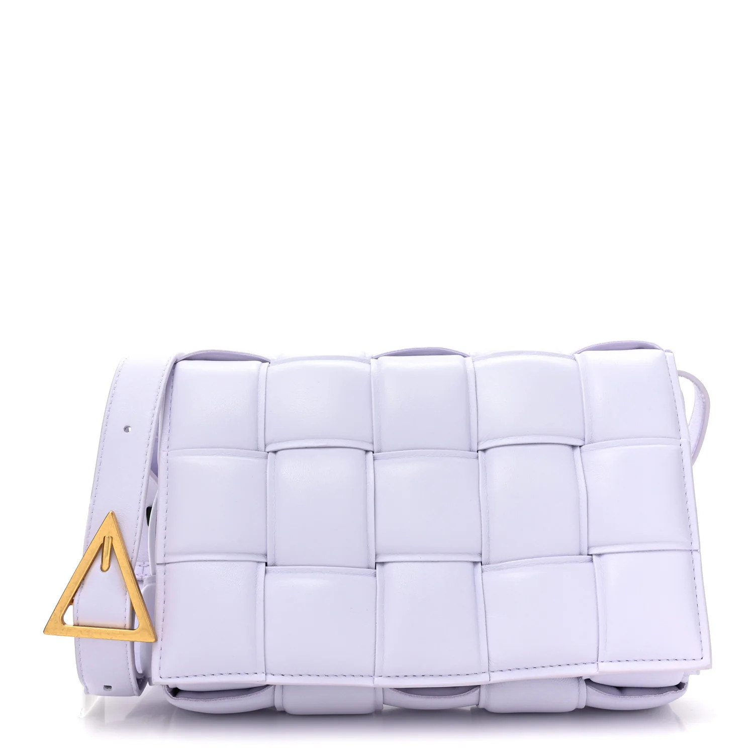 Nappa Maxi Intreccio Padded Cassette Crossbody Bag Mirth Washed | FASHIONPHILE (US)