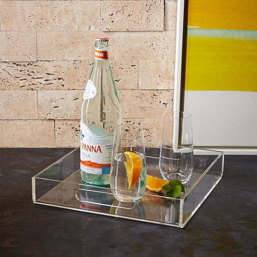 Clear Acrylic Trays | West Elm (US)