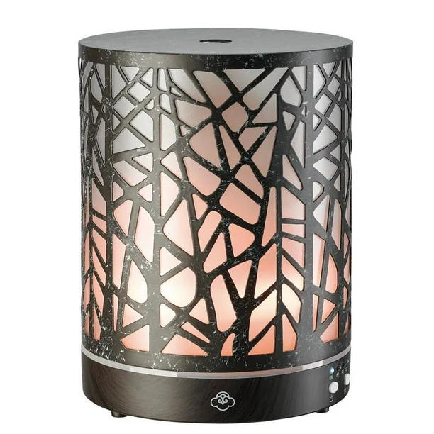Serene House Ultrasonic Aroma Diffuser Forest Scentilizer Black - Walmart.com | Walmart (US)