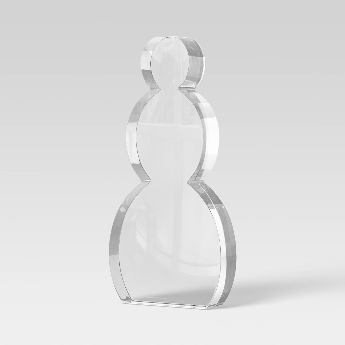 9.25" Acrylic Snowman Christmas Figurine - Wondershop™ | Target