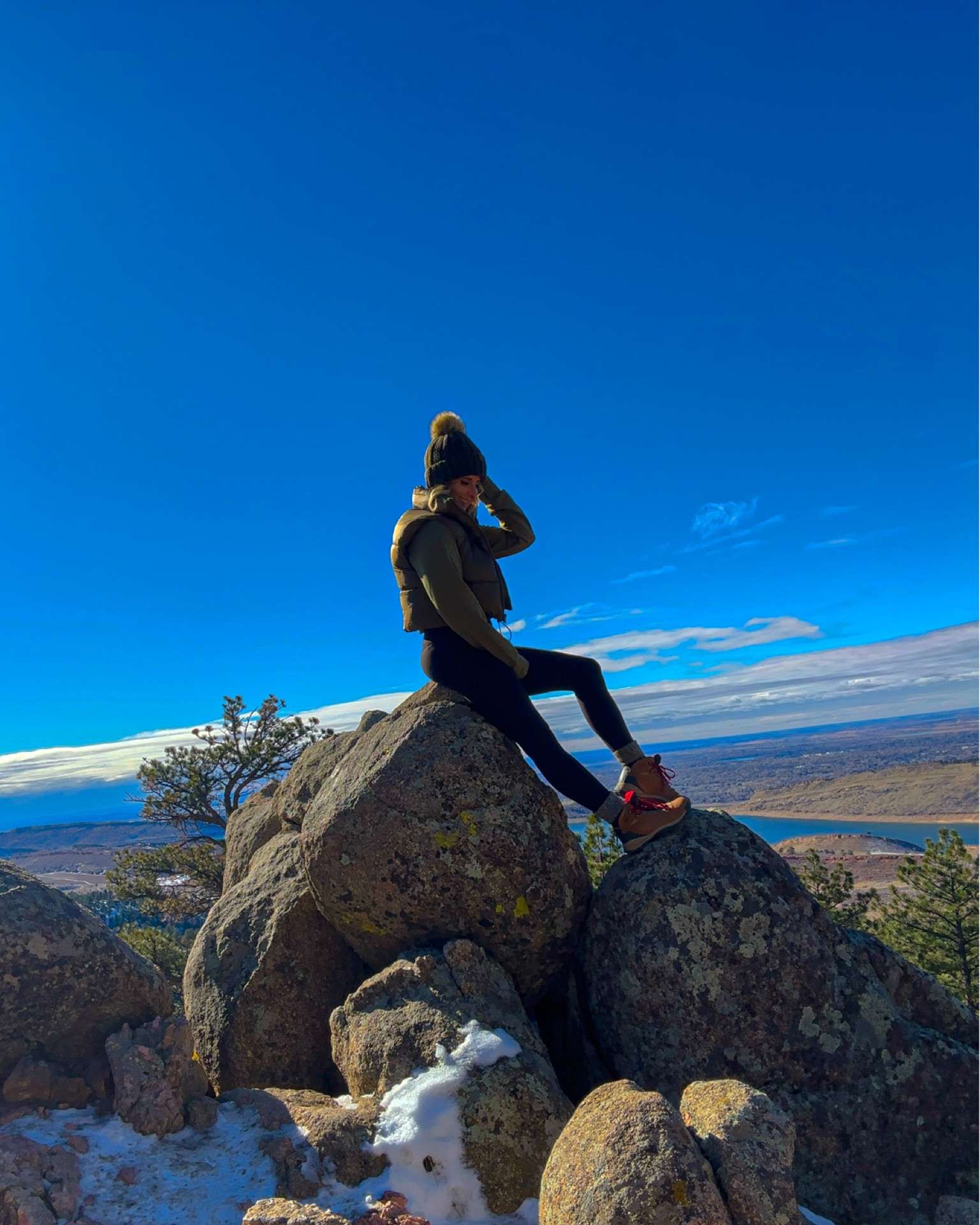 Winter fitness or hiking outfit with cute cropped Amazon puffer vest 

#LTKfit #LTKSeasonal #LTKFind