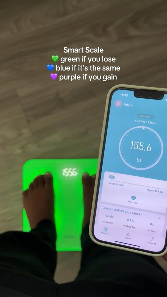 Love how this smart scale tells you so much more than just weight #smartscale #weightscale #bluetoothsmartscale #fitnesstracker #fitnessgoals #healthtracker #weightloss

#LTKselfcare #LTKActive #LTKfitnessgoals