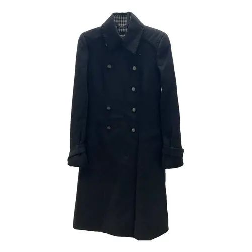 Wool coat Chanel Black size 34 FR in Wool - 41141770 | Vestiaire Collective (Global)