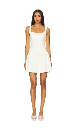 Addie Mini Dress in Eggnog | Revolve Clothing (Global)