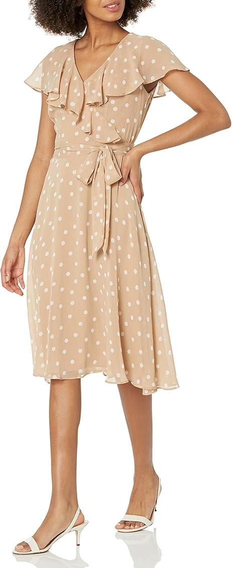 CHICWISH Women's Classy Light Tan/Black Open Front Knit Coat Cardigan | Amazon (US)