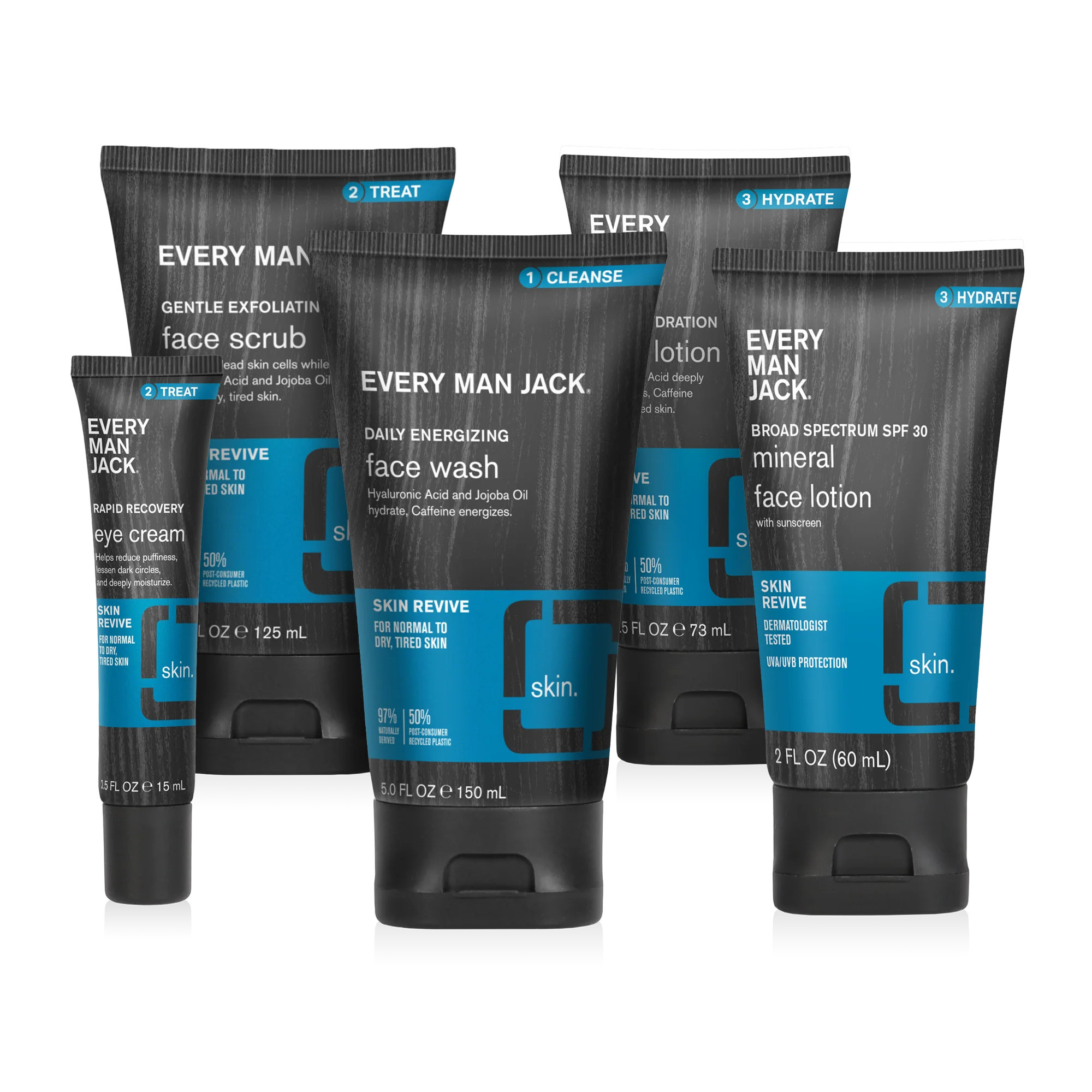 Skin Revive Skincare for Men Bundle | EVERY MAN JACK | Every Man Jack
