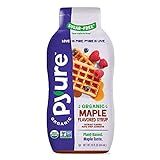 Pyure Organic Maple Flavored Syrup, Zero Sugar, 2 Net Carb Keto Syrup, Gluten-Free, Organic Plant-Ba | Amazon (US)