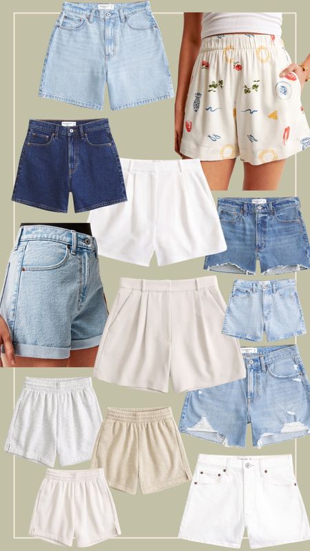 Abercrombie shorts that are on sale (use code: AFSHORTS for a extra 15% off) 

#LTKSaleAlert #LTKSeasonal #LTKFindsUnder50