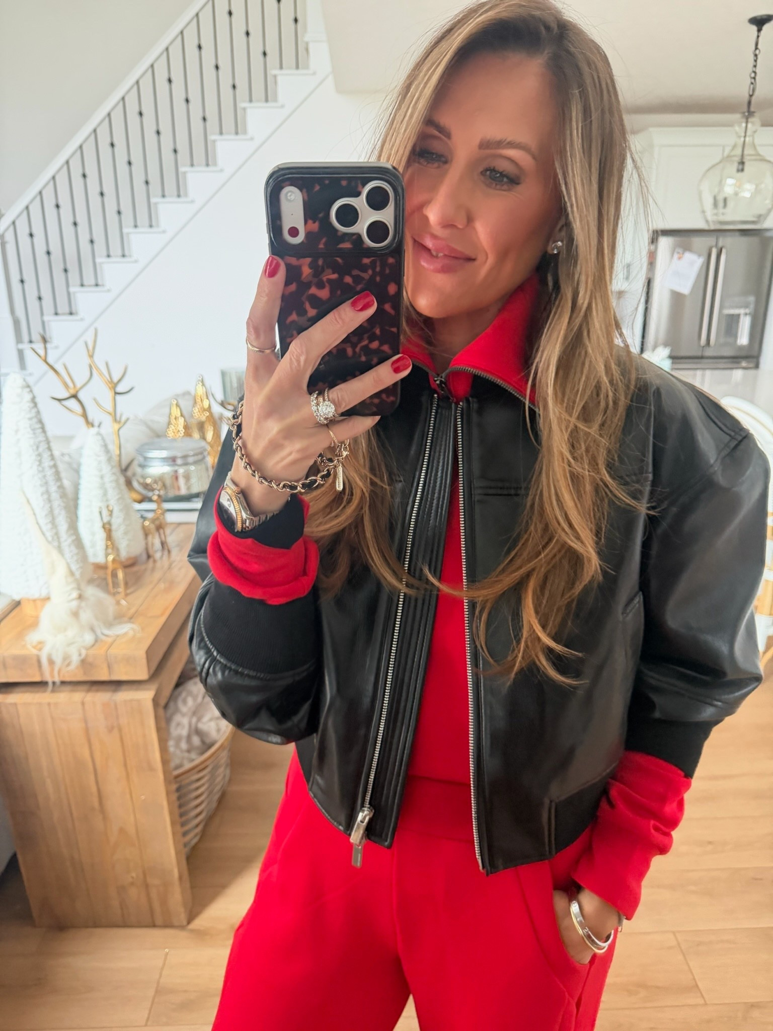 Love this leather jacket, great gift idea for her, Christmas gifts for her, gifts for you, winter coat, winter jacket, themominstylee

#LTKSeasonal #LTKGiftGuide #LTKHoliday