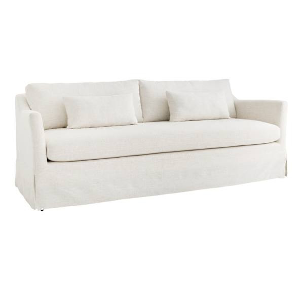 Annalise Sofa, Alabaster | At Home