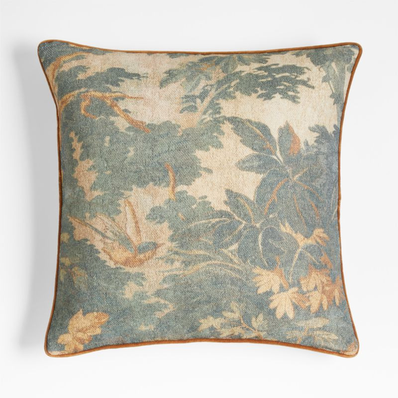 Harrow 23"x23" Throw Pillow Cover by Jake Arnold | Crate & Barrel | Crate & Barrel