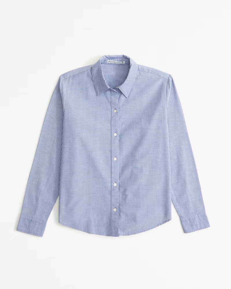 Relaxed Oxford Shirt | Abercrombie & Fitch (US)