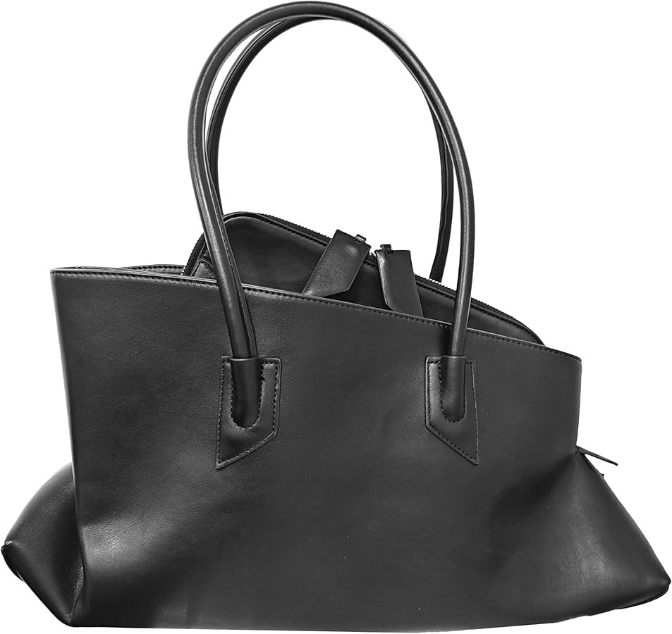 Bevel Edge Suede Large Tote for Women Suede Hobo Bags Retro Shoulder Handbags Purses for Work Tra... | Amazon (US)