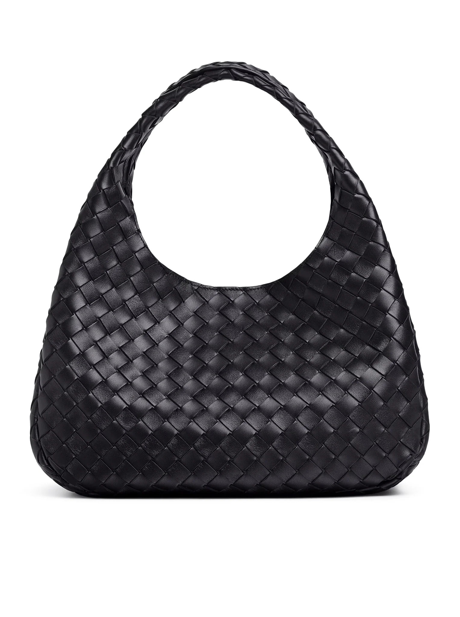 WOVEN LEATHER BELL BAG - Bottega Veneta - Woman | Suitnegozi INT